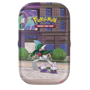 Mini Tin Collezione Luminopoli Pokemon Gallade e Goomy