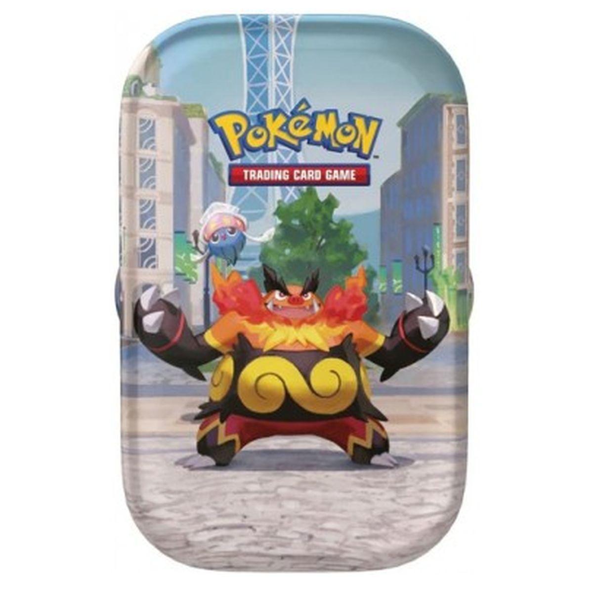 Mini Tin Collezione Luminopoli Pokemon Emboar e Inkay