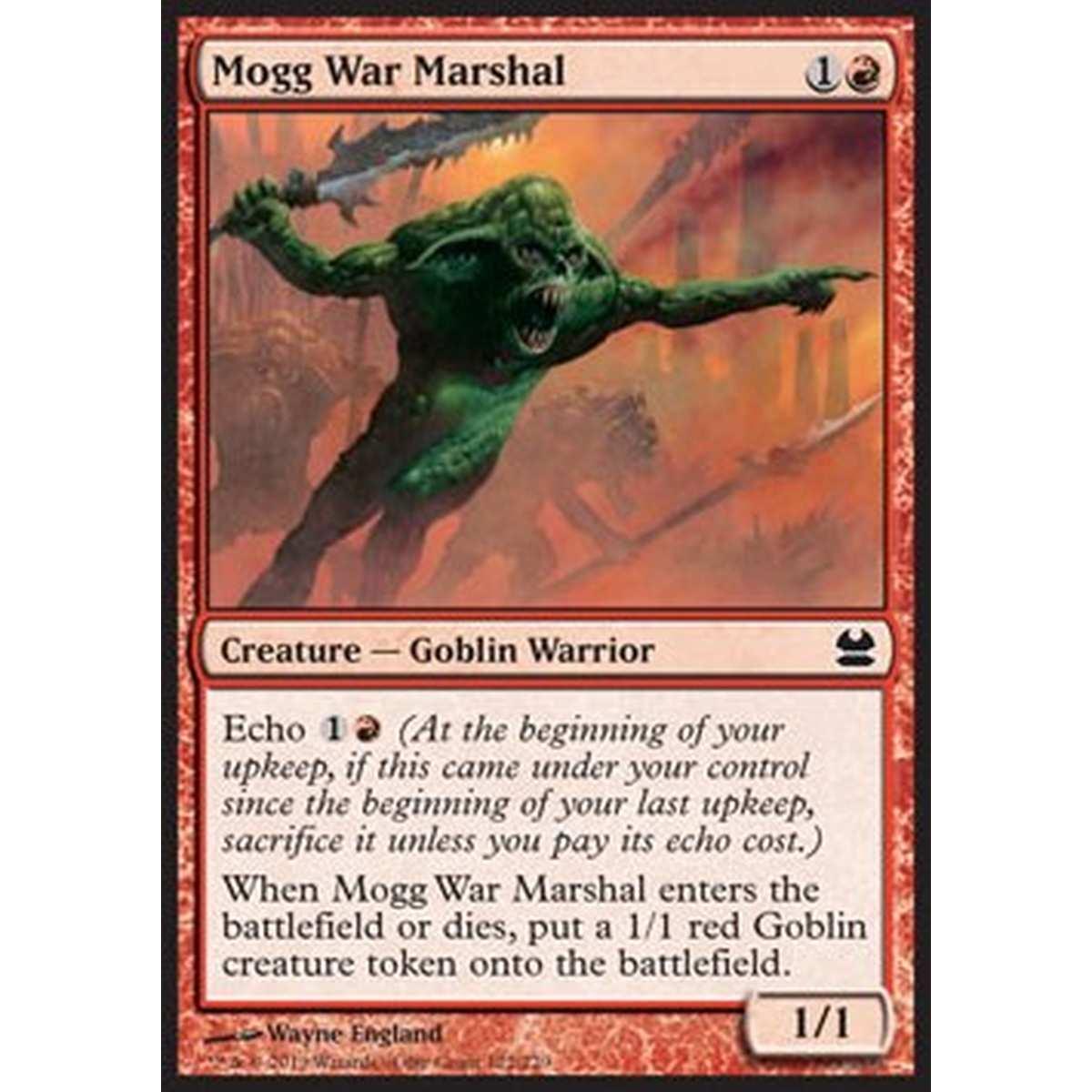 Mogg War Marshal - Mogg War Marshal - [MMA][NM] [Foil]