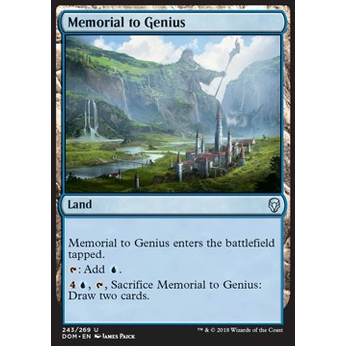 Memorial to Genius - Memorial to Genius - [DOM][NM]