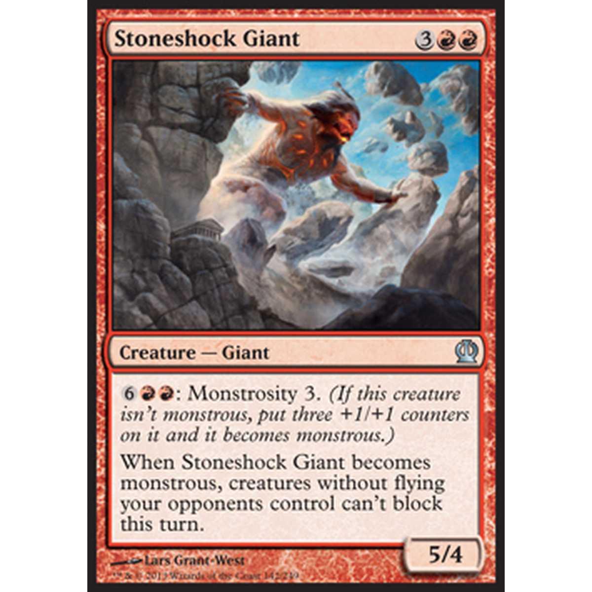 Stoneshock Giant - Stoneshock Giant - [THS][EX] [Foil]