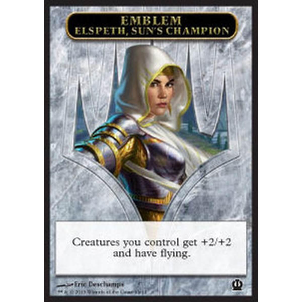 Elspeth, Sun's Champion Emblem - Elspeth, Sun's Champion Emblem - [THS][EX]