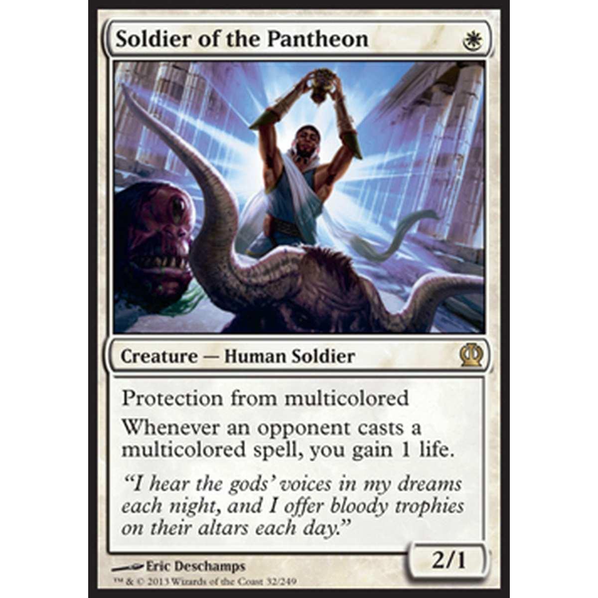 Soldier of the Pantheon - Soldato del Pantheon - [THS][NM] [Foil]