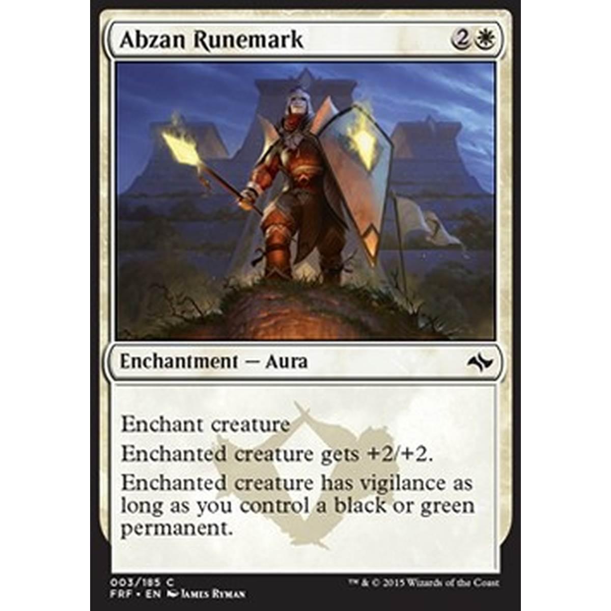 Abzan Runemark - Marchio Runico Abzan - [FRF] [NM]