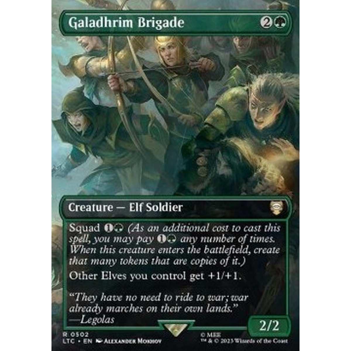 Galadhrim Brigade (V.1) - Galadhrim Brigade (V.1) - [LTRH][NM] [Foil]