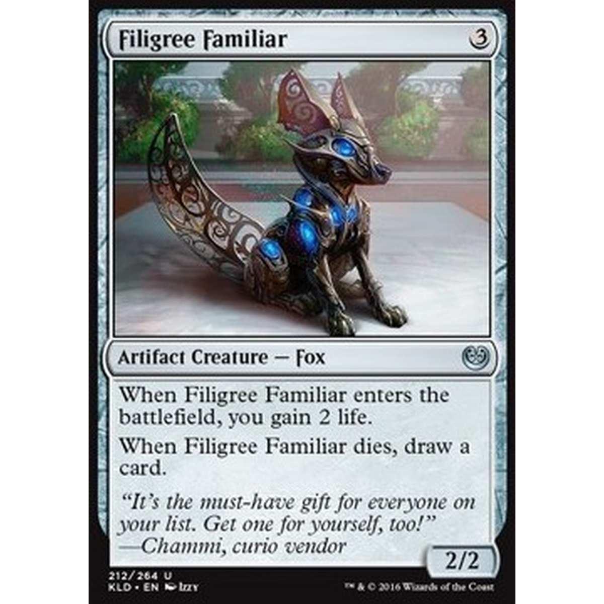 Filigree Familiar - Famiglio di Filigrana - [KLD][EX] [Foil]