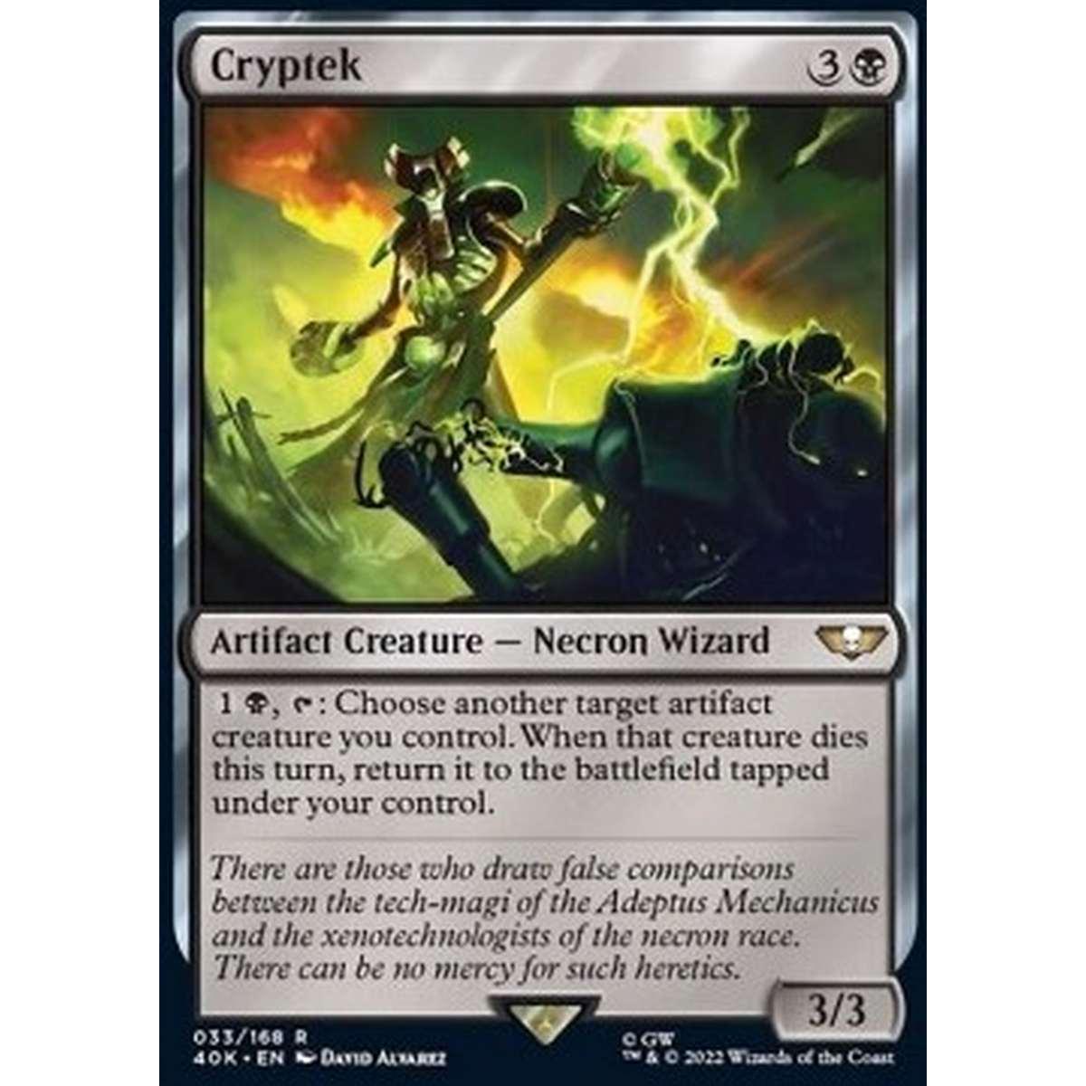 Cryptek - Cryptek - [40K][NM]