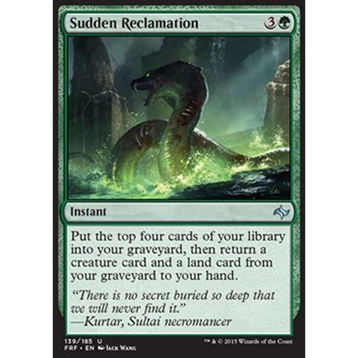 Sudden Reclamation - Rivendicazione Improvvisa - [FRF] [NM]