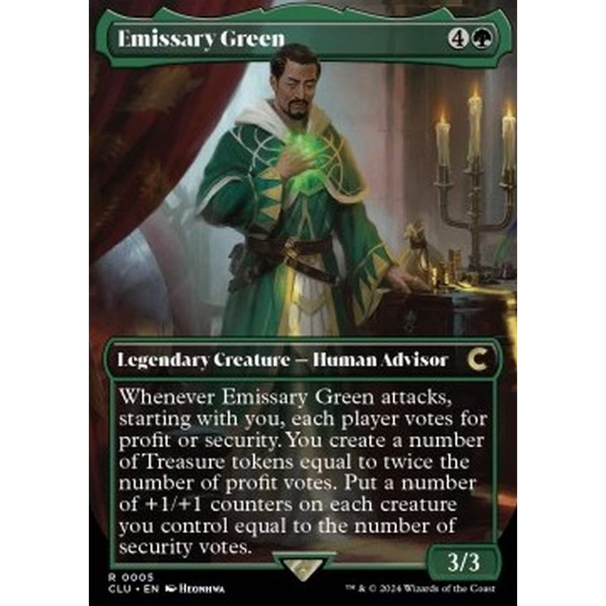 Emissary Green - Emissary Green - [CLU][NM]