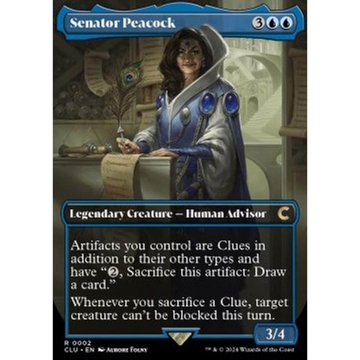Senator Peacock - Senator Peacock - [CLU][NM]