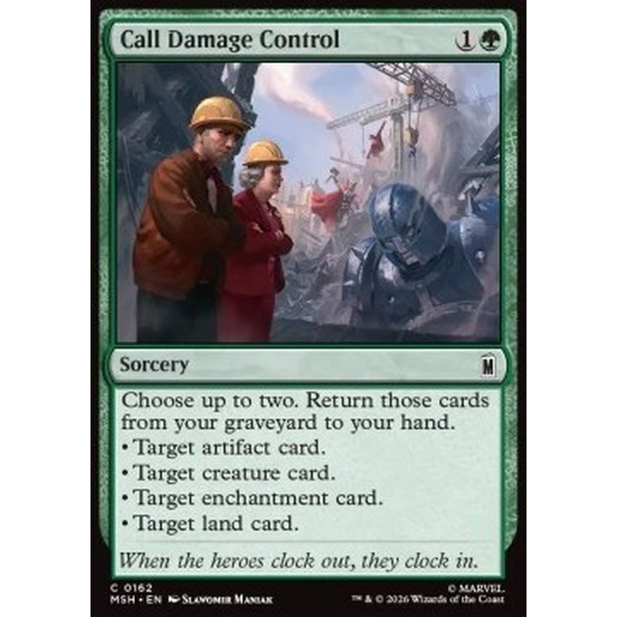 Call Damage Control - Call Damage Control - [MSH][NM]