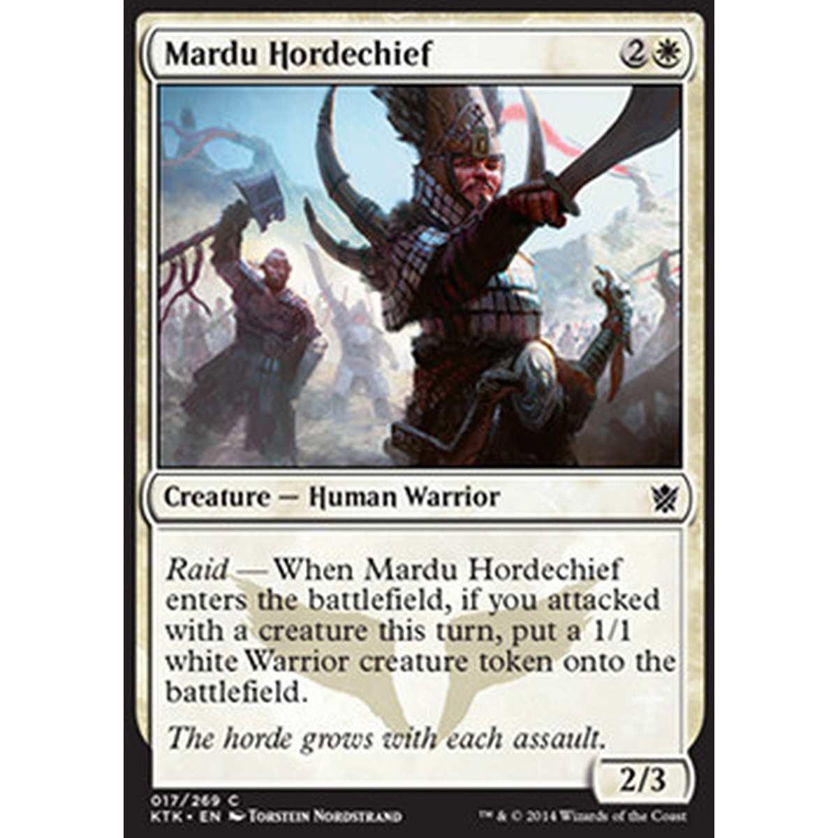 Mardu Hordechief - Condottiero dell'Orda Mardu - [KTK] [NM]
