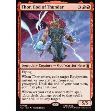 Thor, God of Thunder - Thor, God of Thunder - [MSH][NM] [Foil]