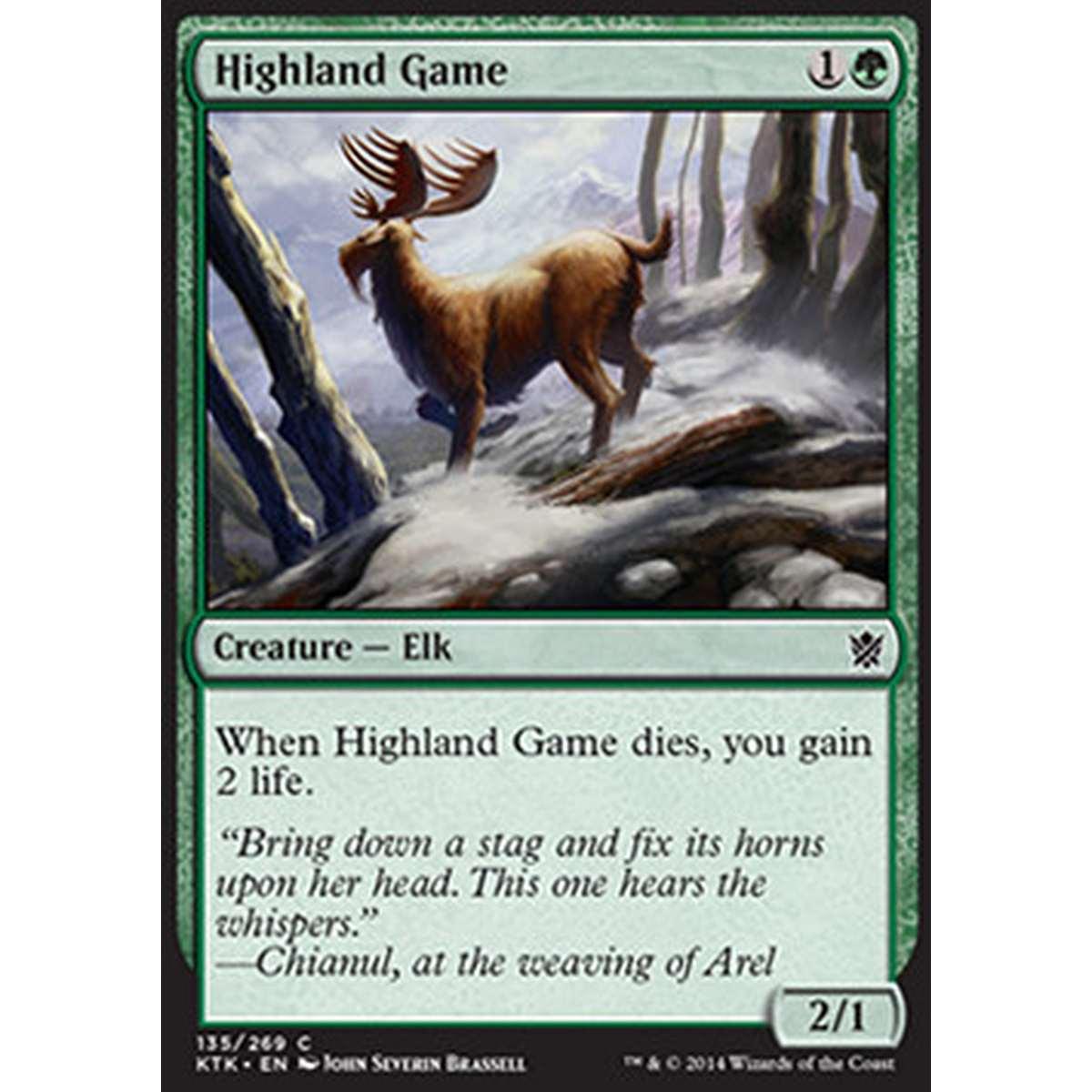 Highland Game - Preda dell'Altopiano - [KTK] [NM]