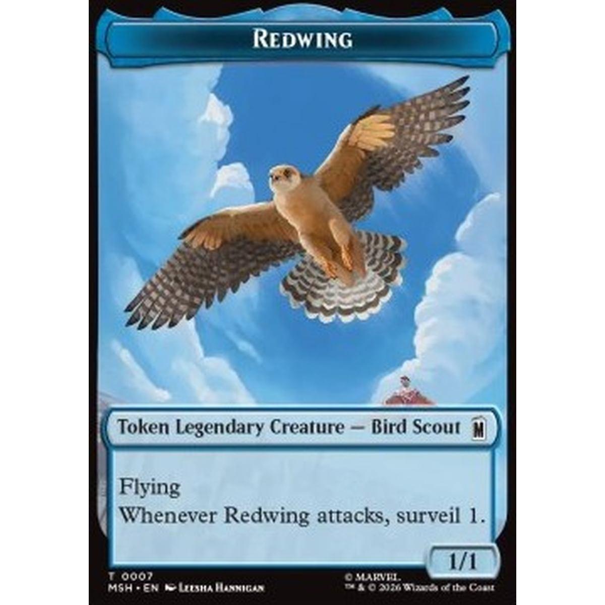 Redwing Token (U 1/1) // Zabu Token (G 2/2) - Redwing Token (U 1/1) // Zabu Token (G 2/2) - [TMSH][NM]