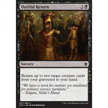 Dutiful Return - Ritorno Diligente - [KTK] [NM]