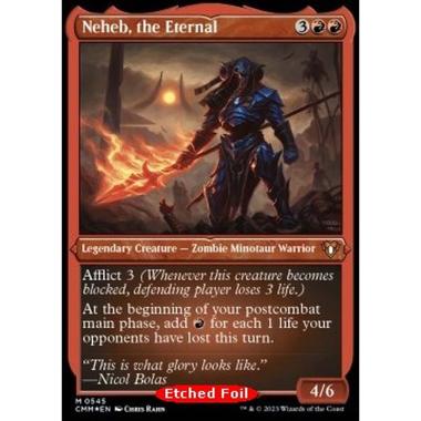 Neheb, the Eternal (V.1) - Neheb, the Eternal (V.1) - [XCMM][NM] [Foil]