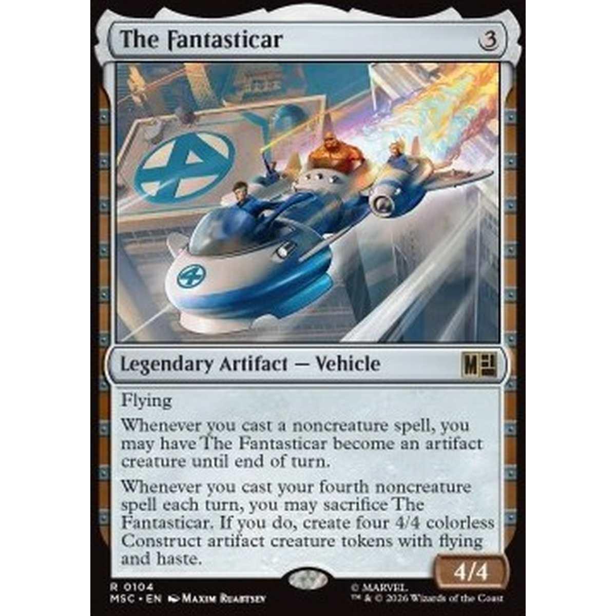 The Fantasticar - The Fantasticar - [MSC][NM]