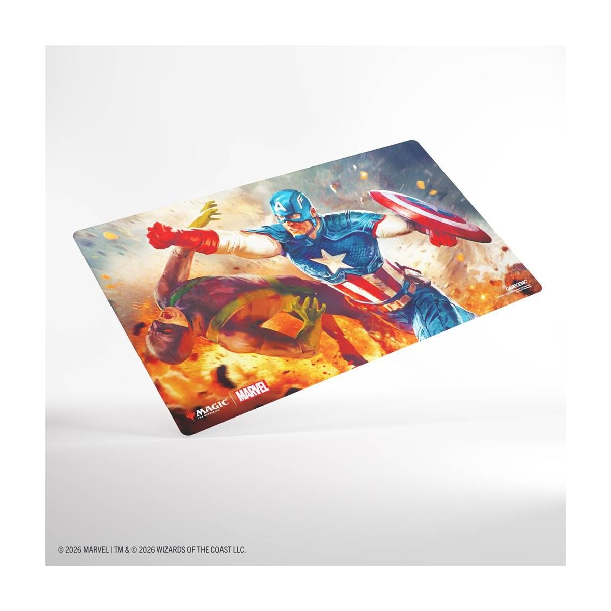 Playmat Tappetino - Magic Marvel Super Heroes - Cap America, Super Soldier
