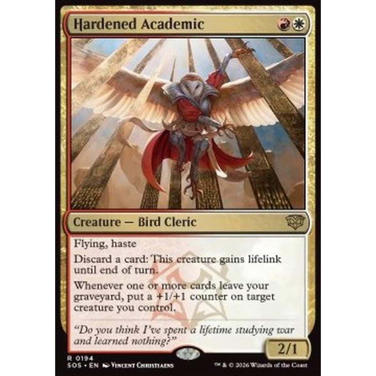 Hardened Academic - Hardened Academic - [SOS][NM] [Foil]