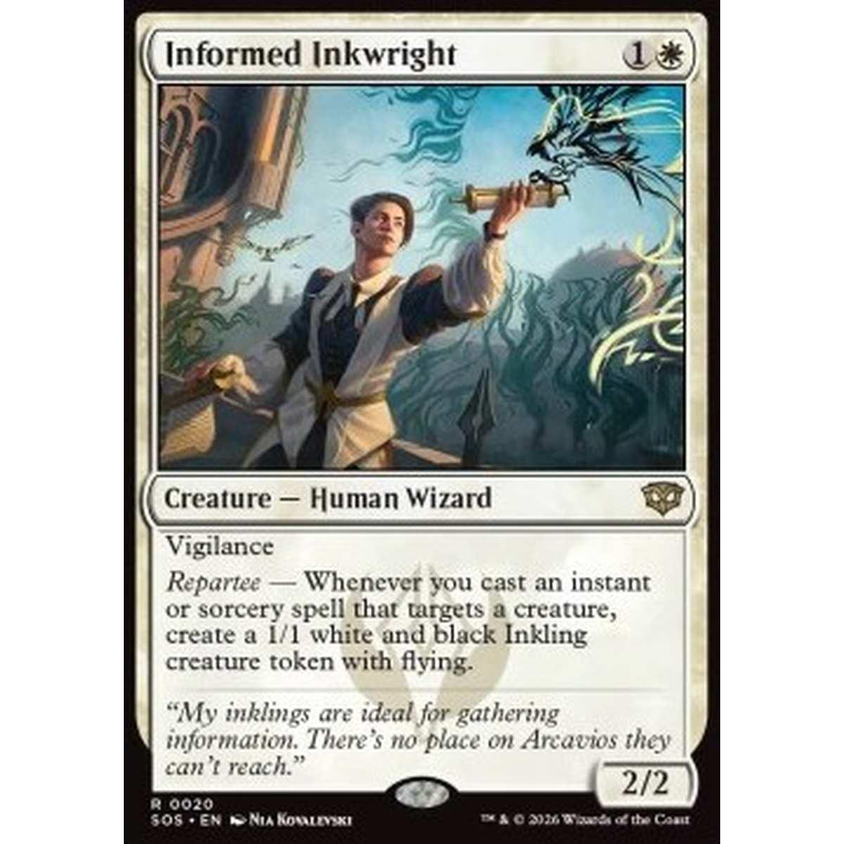 Informed Inkwright - Informed Inkwright - [SOS][NM] [Foil]