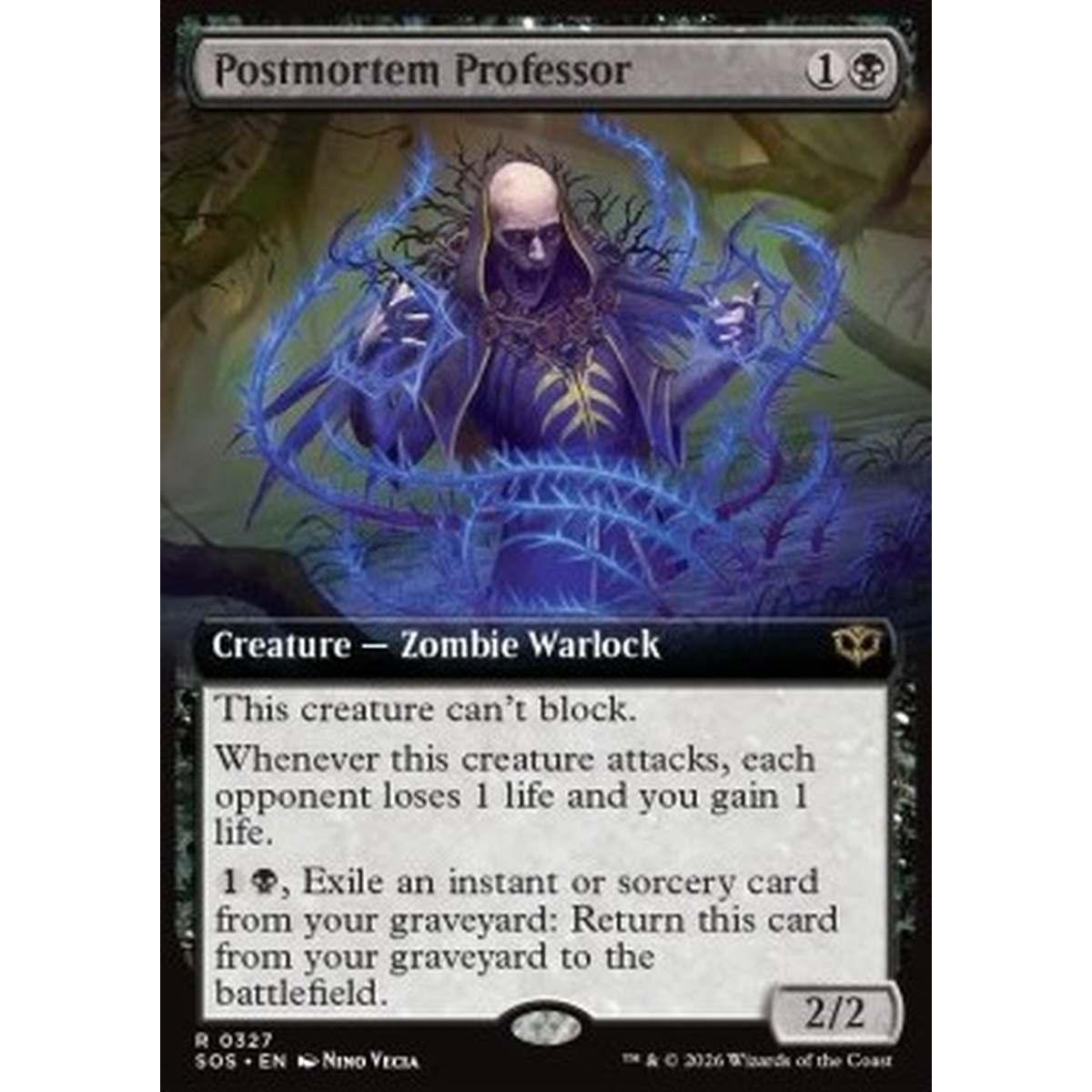 Postmortem Professor - Postmortem Professor - [XSOS][NM] [Foil]