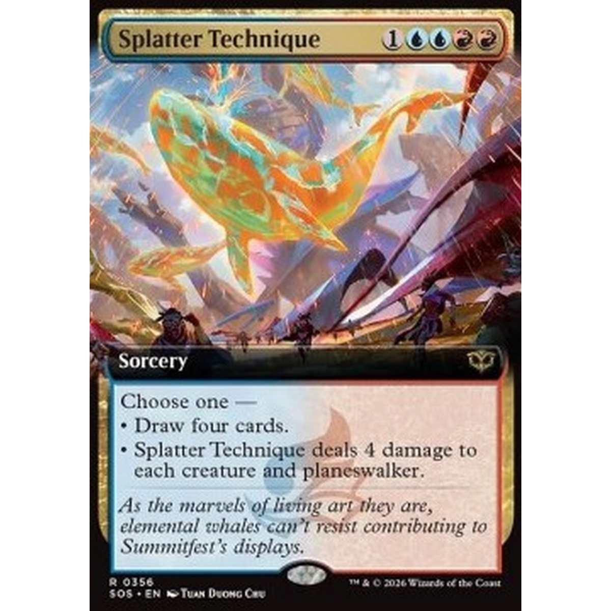 Splatter Technique - Splatter Technique - [XSOS][NM] [Foil]