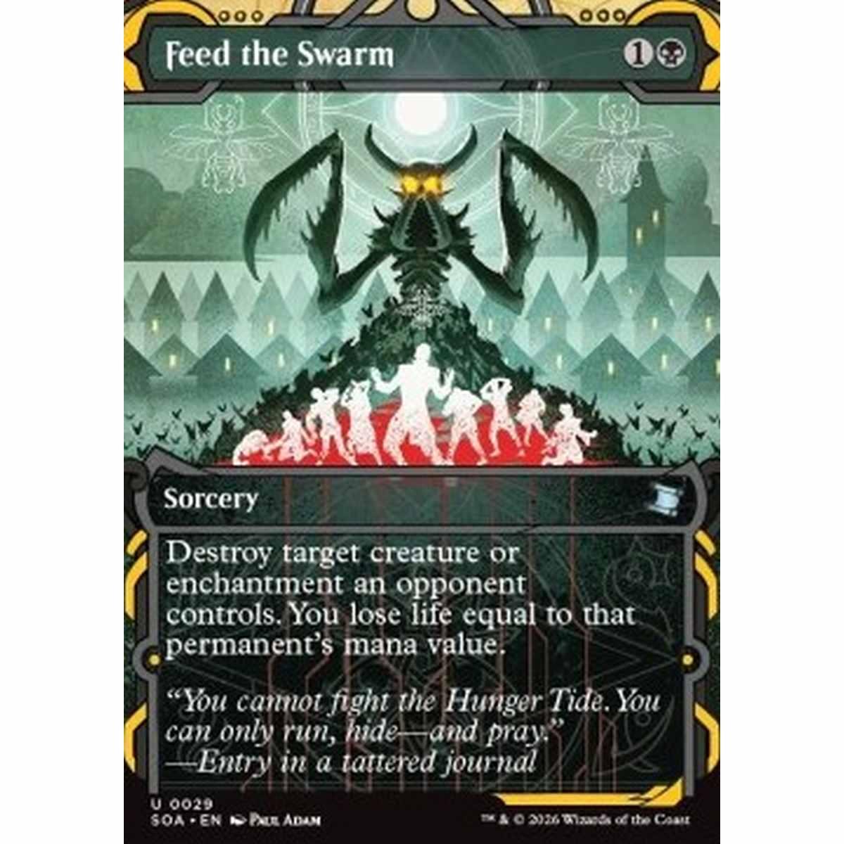 Feed the Swarm (V.1) - Feed the Swarm (V.1) - [SOA][NM] [Foil]