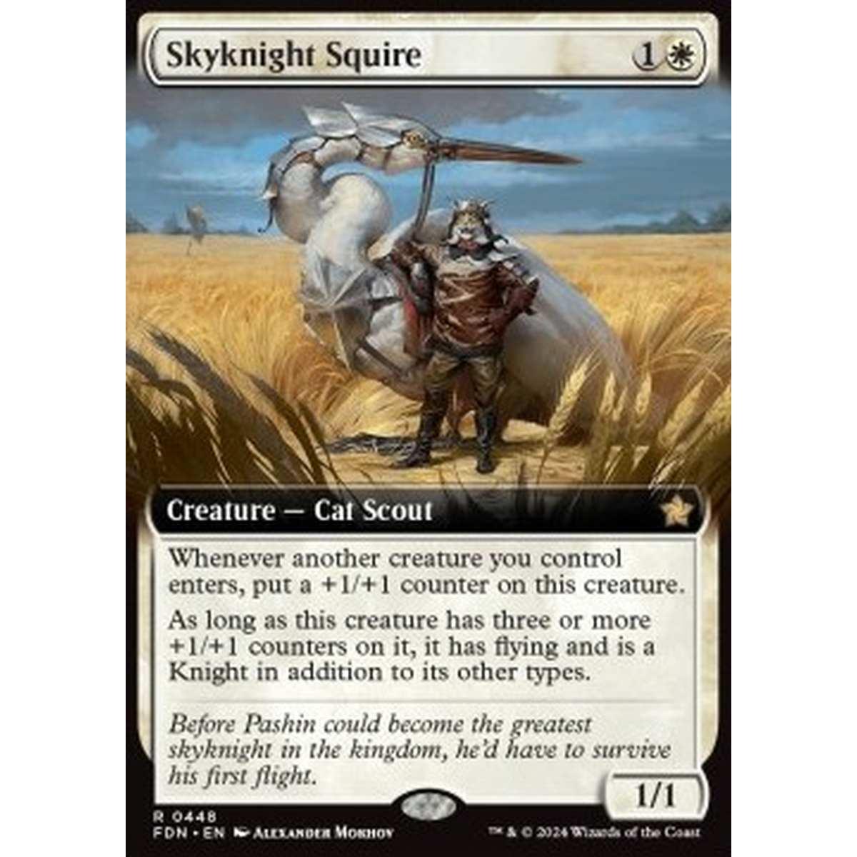 Skyknight Squire (V.3) - Skyknight Squire (V.3) - [XFDN][NM] [Foil]