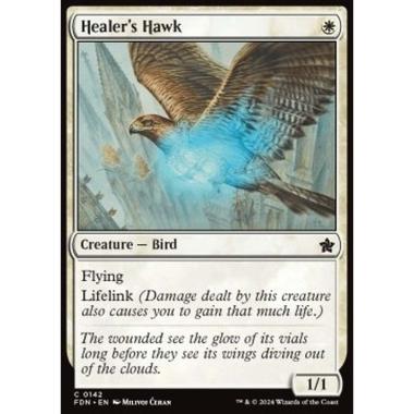 Healer's Hawk - Healer's Hawk - [FDN][NM] [Foil]