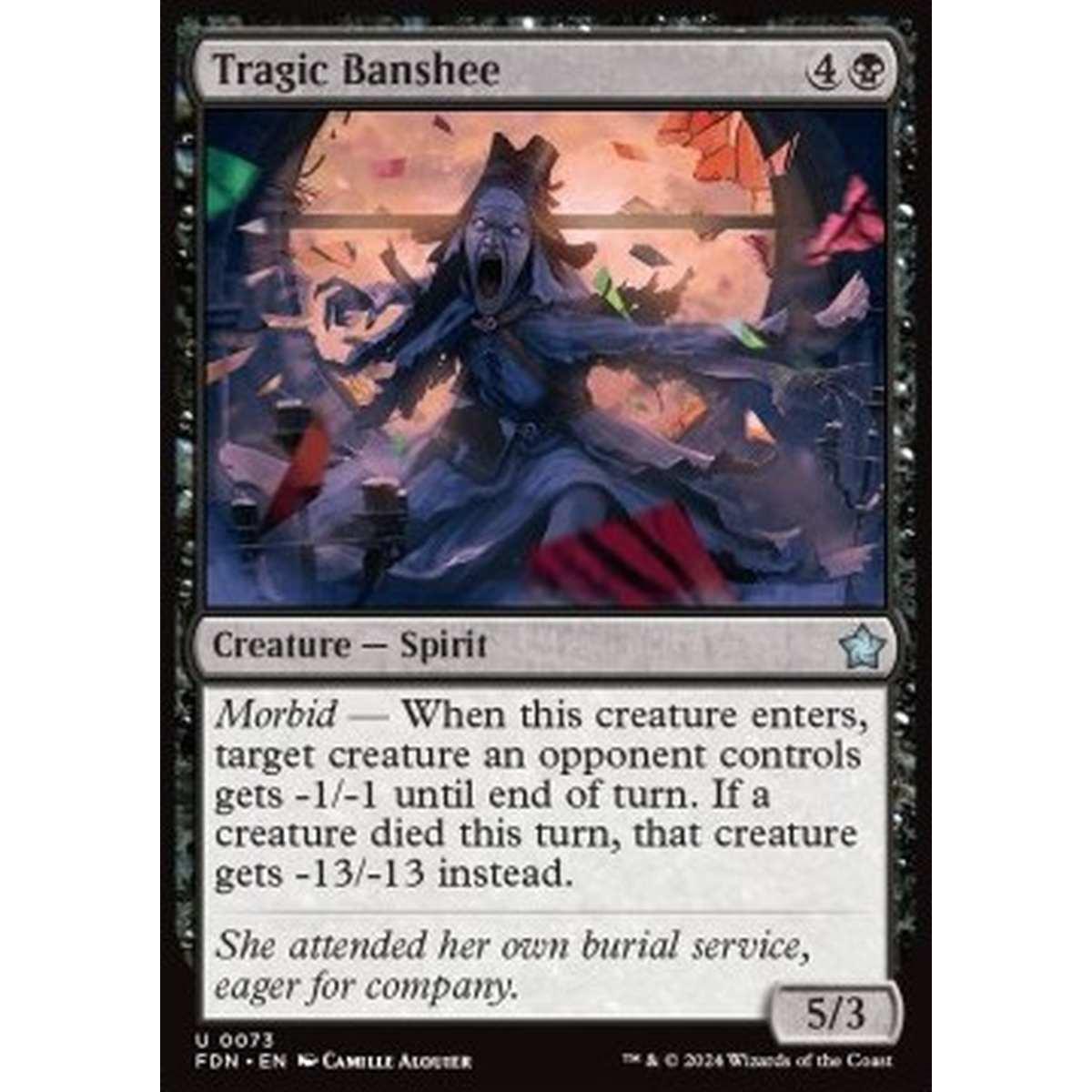 Tragic Banshee - Tragic Banshee - [FDN][NM] [Foil]