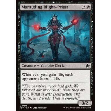 Marauding Blight-Priest - Marauding Blight-Priest - [FDN][NM] [Foil]