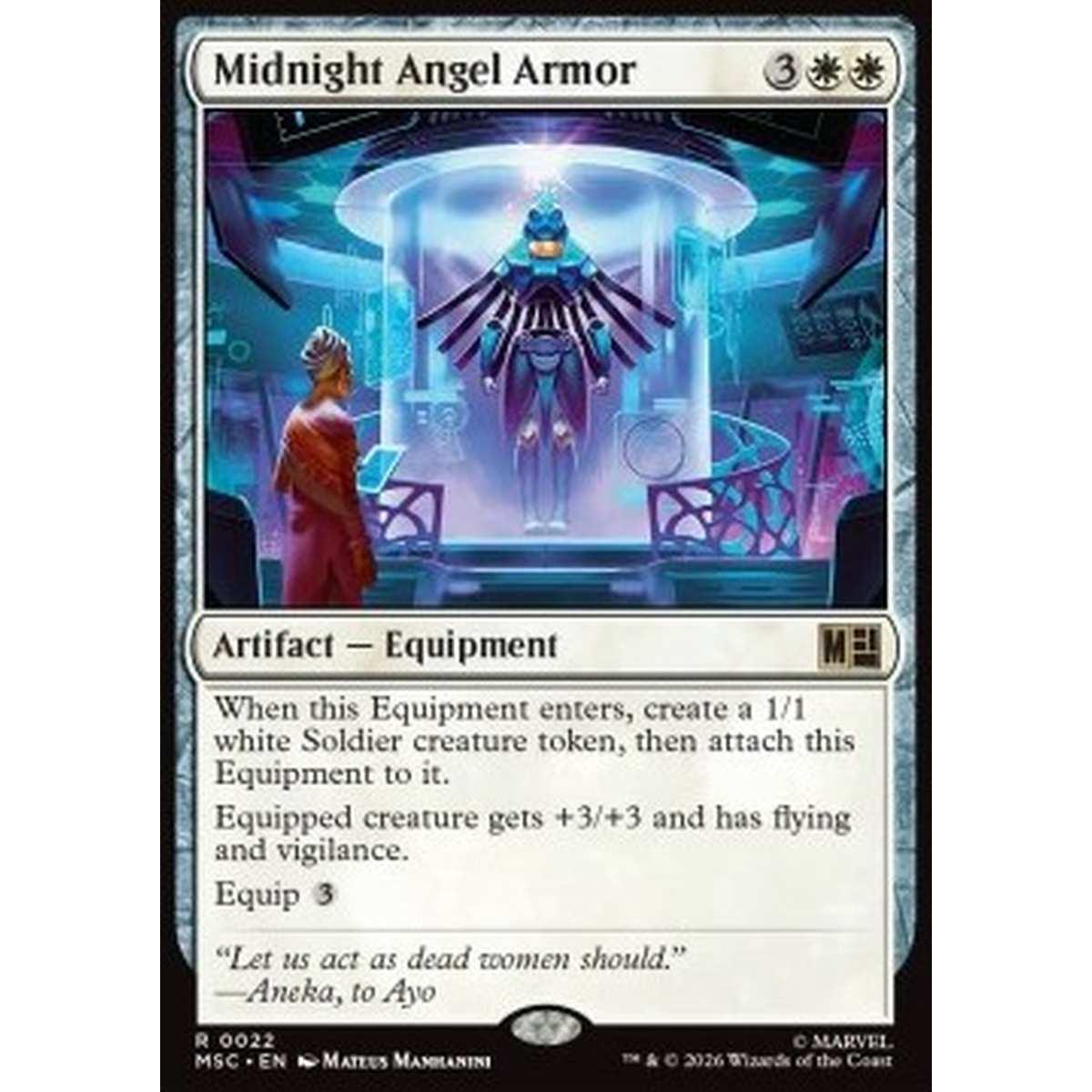 Midnight Angel Armor - Midnight Angel Armor - [MSC][NM]