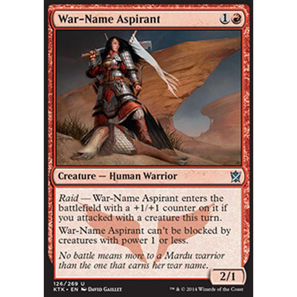 War-Name Aspirant - Aspirante al Nome di Guerra - [KTK] [NM]