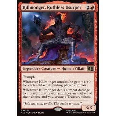 Killmonger, Ruthless Usurper - Killmonger, Ruthless Usurper - [MSC][NM]