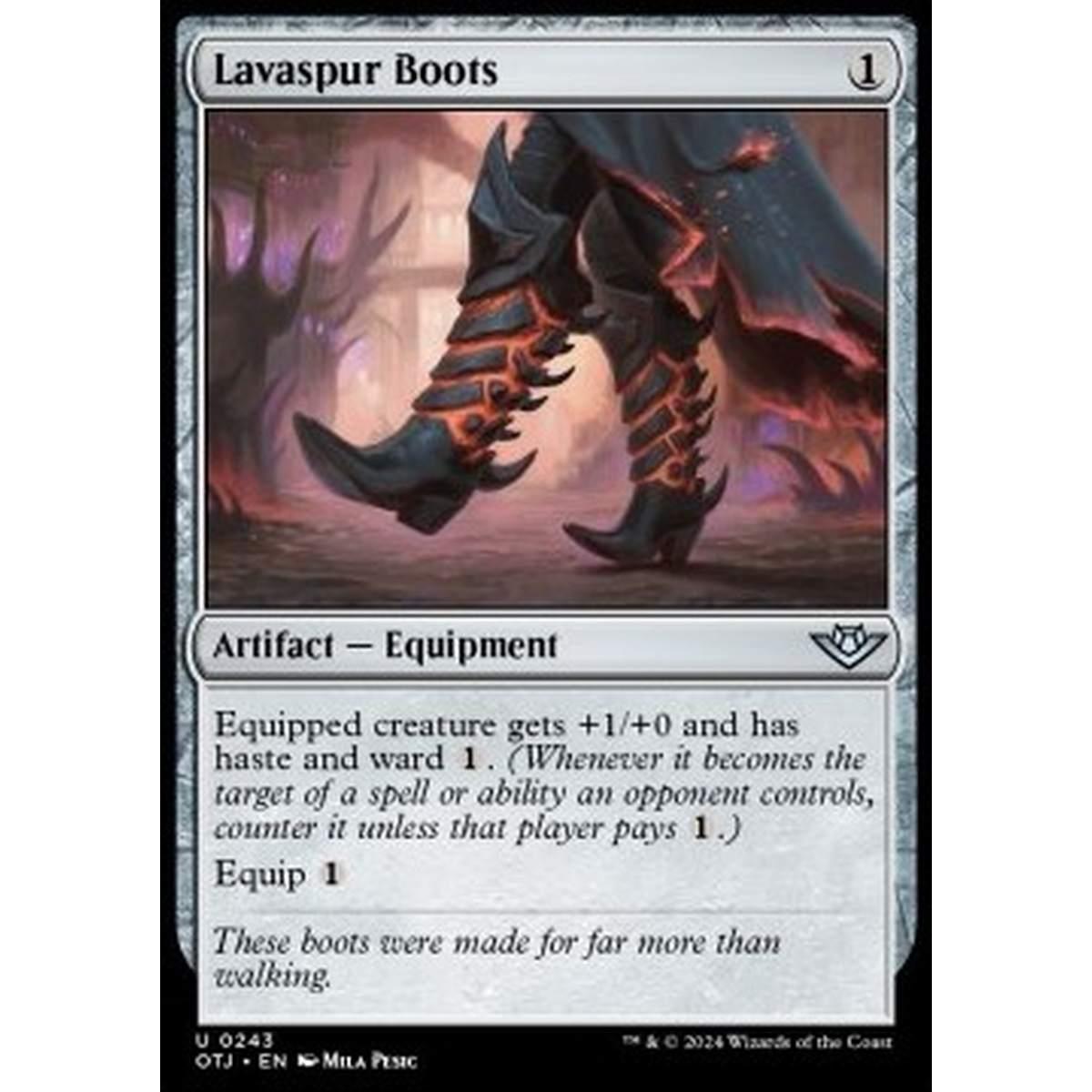 Lavaspur Boots - Stivali dallo Sperone Lavico - [OTJ][NM]