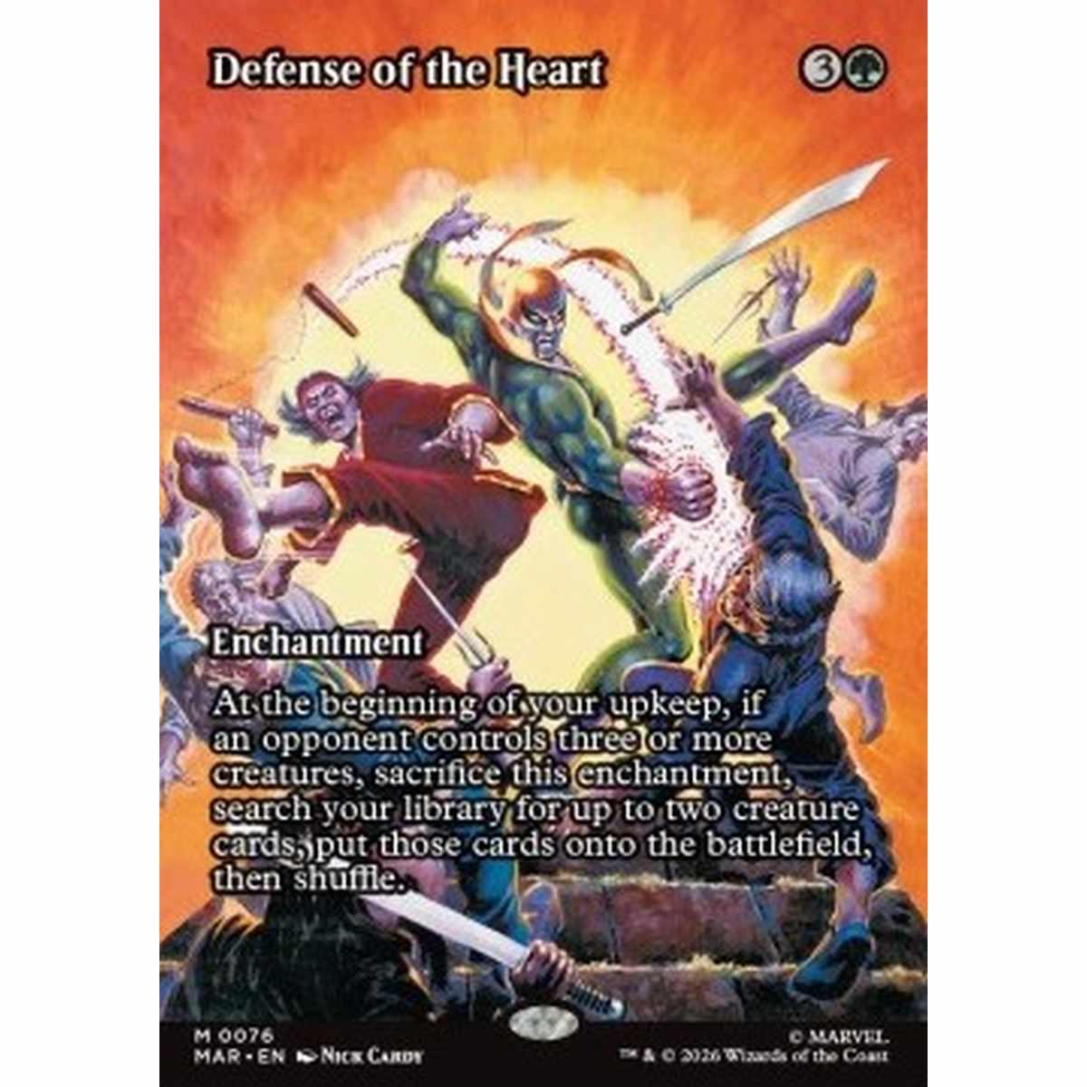 Defense of the Heart - Difesa del Cuore - [MAR][NM]