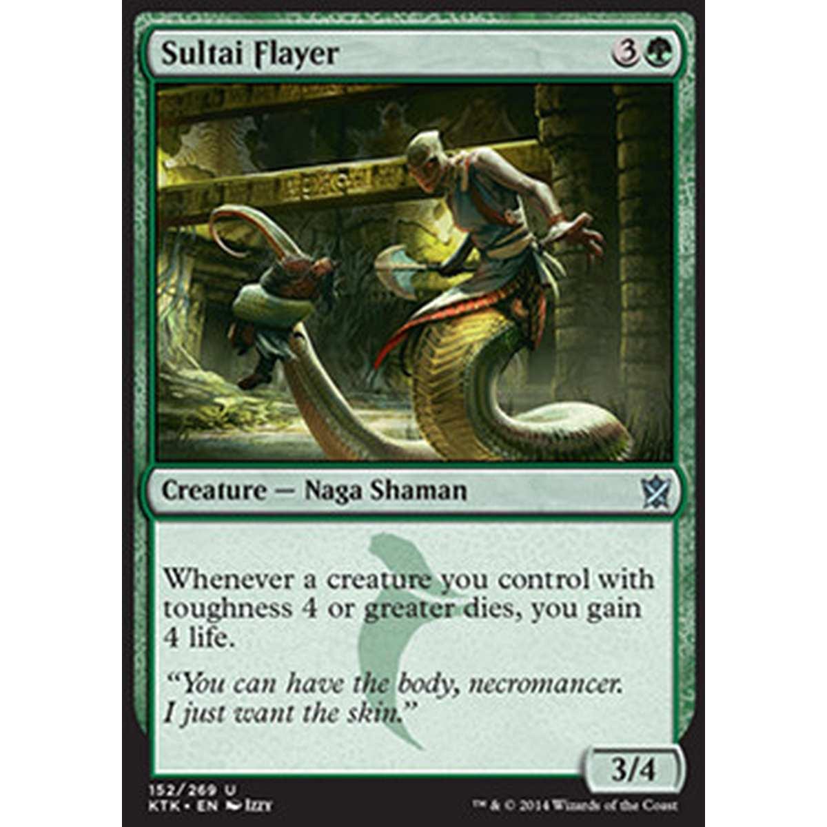 Sultai Flayer - Scorticatrice Sultai - [KTK] [NM]