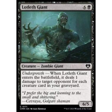 Lotleth Giant - Lotleth Giant - [CMM][NM] [Foil]