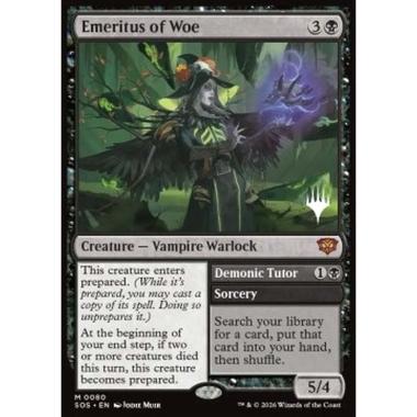 Emeritus of Woe // Demonic Tutor - Emeritus of Woe // Demonic Tutor - [PSOS][NM]