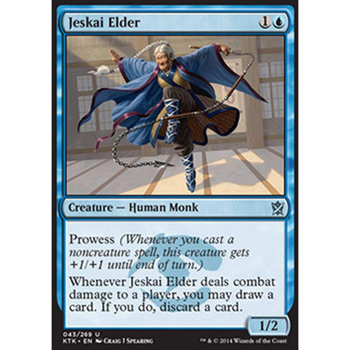 Jeskai Elder - Anziana Jeskai - [KTK] [NM]