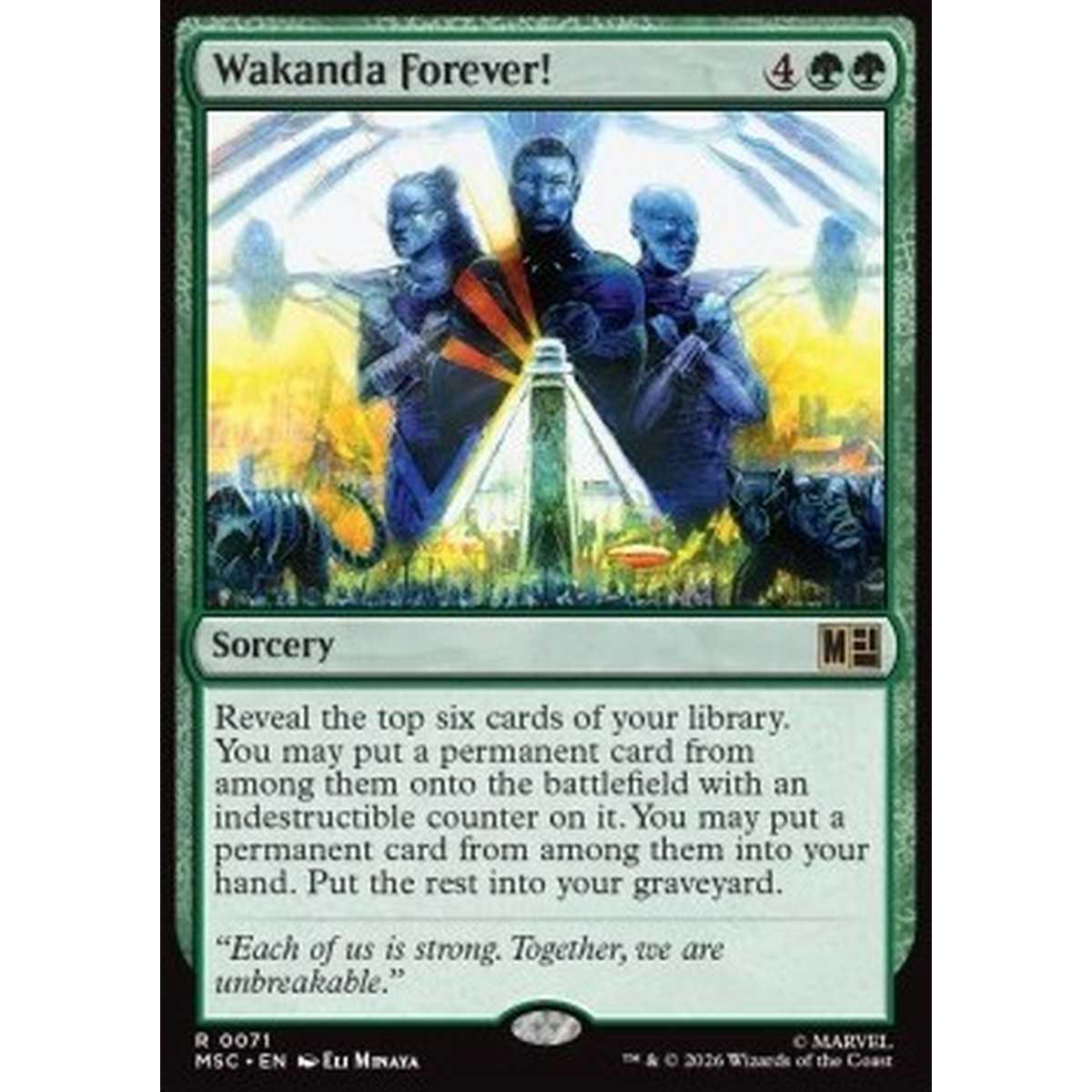Wakanda Forever! - Wakanda Forever! - [MSC][NM]