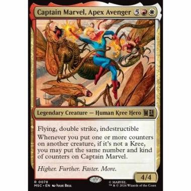 Captain Marvel, Apex Avenger - Captain Marvel, Apex Avenger - [MSC][NM]