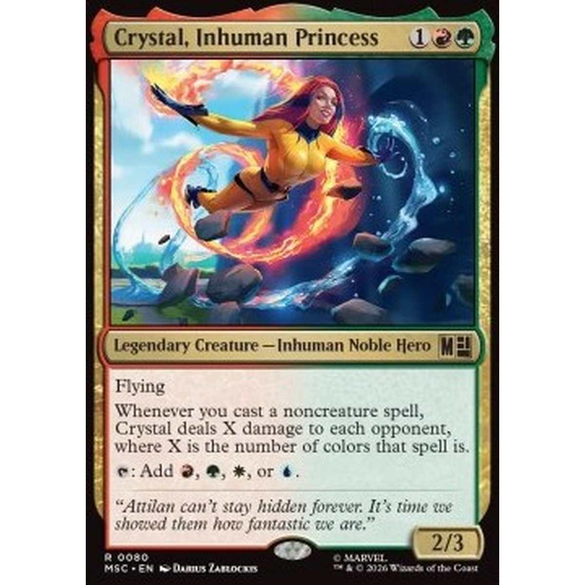 Crystal, Inhuman Princess - Crystal, Inhuman Princess - [MSC][NM]