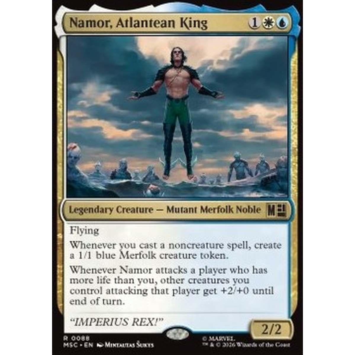 Namor, Atlantean King - Namor, Atlantean King - [MSC][NM]