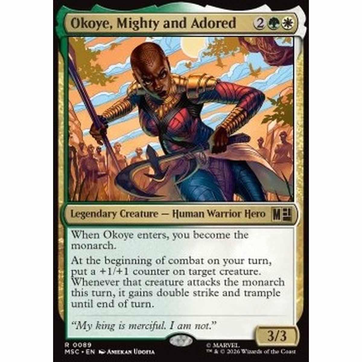 Okoye, Mighty and Adored - Okoye, Mighty and Adored - [MSC][NM]