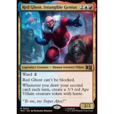 Red Ghost, Intangible Genius - Red Ghost, Intangible Genius - [MSC][NM]