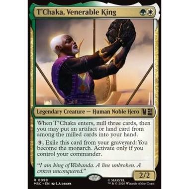 T'Chaka, Venerable King - T'Chaka, Venerable King - [MSC][NM]