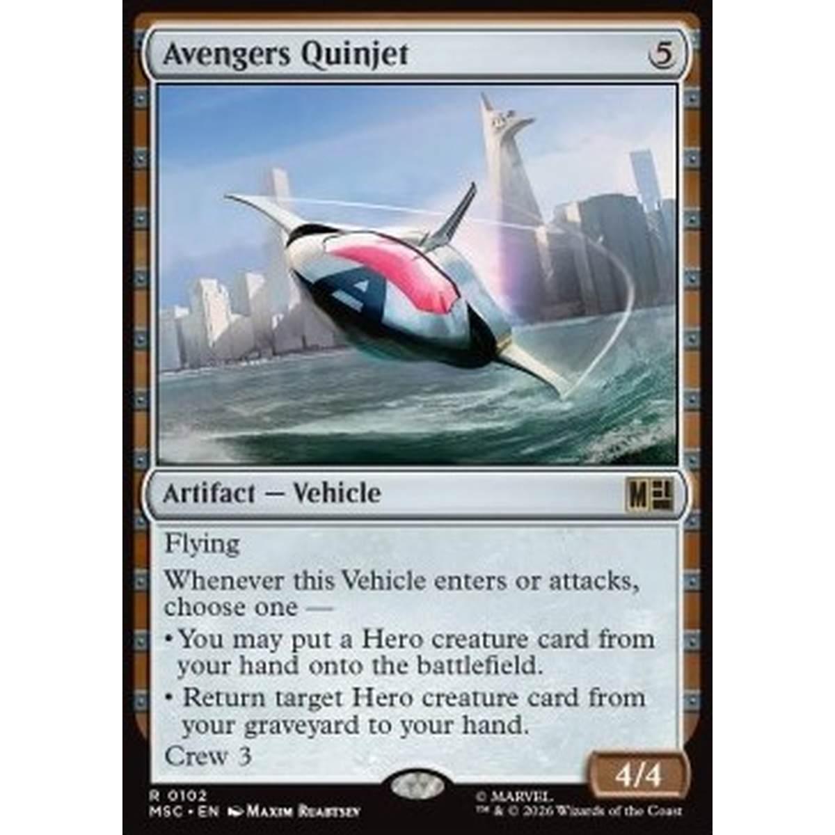 Avengers Quinjet - Avengers Quinjet - [MSC][NM]