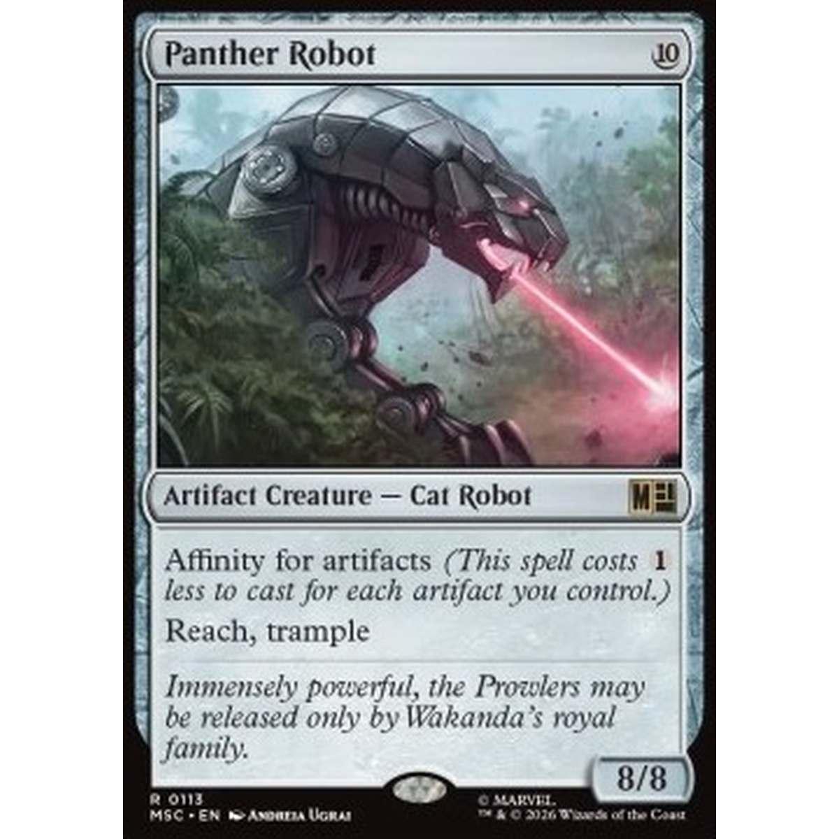 Panther Robot - Panther Robot - [MSC][NM]
